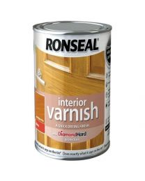 Ronseal RSLINGAP250 250ml Quick Dry Gloss Interior Varnish - Antique Pine