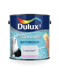 Dulux Easycare Bathroom Plus Soft Sheen Paint, Frosted Steel, 2.5 Litre