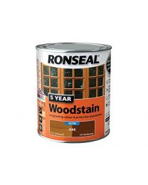 Ronseal 5YWO750 750 ml 5 Year Woodstain Paint - Oak