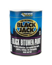 Everbuild 90101 Bitumen Paint 1L - Black