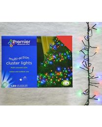 480 Coloured Multi-action Cluster - Premier Christmas Lights LV082119M