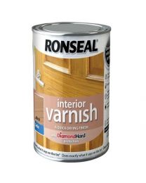 Ronseal RSLIVSBI250 250ml Quick Dry Satin Interior Varnish - Birch