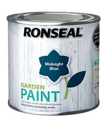 Ronseal RSLGPMB250 250 ml Garden Paint - Midnight Blue