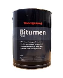 Thompsons Bitumen Paint Black 5 Litre