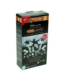 Premier LB112383W X100 Battery Powered Led Lights, White
