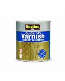 Rustins AVSC500 500ml Quick Dry Varnish - Satin Clear