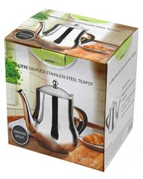 Pendeford Housewares 0.9 Litre Stainless Steel Tea Pot