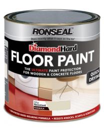 Ronseal RSLDHFPPS25L Diamond Hard 2.5L Floor Paint - Pebble Stone
