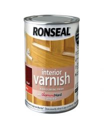Ronseal RSLINGTE750 750ml Quick Dry Gloss Interior Varnish - Teak