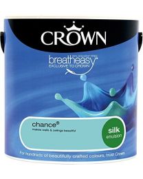 Crown Breatheasy Emulsion Paint - Silk - Chance - 2.5L