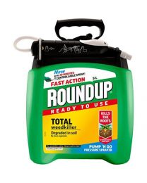 Roundup Fast Action Weedkiller Pump n Go Spray (Ready to Use), 5 L