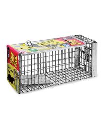 The Big Cheese Rat Cage Trap (Large, Humane, Live-Catch Trap, Use Indoors and Outdoors in Gardens)