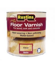 Rustins AFCS2500 Floor Varnish - Satin