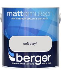 Berger Matt Emulsion 2.5L Soft Clay