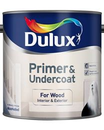 Dulux Primer/Undercoat for Wood, 2.5 L - White