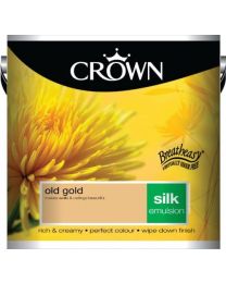 Crown Silk 2.5L Emulsion - Old Gold