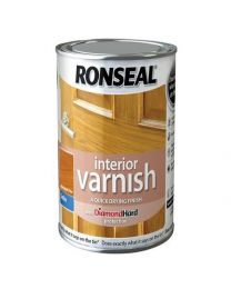 Ronseal RSLIVSAP250 250ml Quick Dry Satin Interior Varnish - Antique Pine