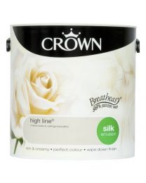 Crown Breatheasy Emulsion Paint - Silk - High Line - 2.5L