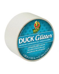 Duck Tape Glitter - White 47mm x 4.5m