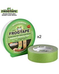 Frog Tape Painter's Masking Tape Multi Surface - 36 mm x 41.1 m FrogTape (2, 36mm x 41.1m)