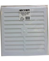 Securit Wht Hit&Miss Vent 9X9 S3262