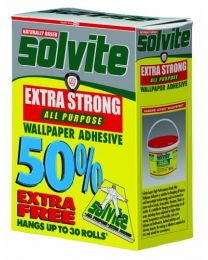 Solvite All Purpose Wallpaper Adhesive Decorator's Box