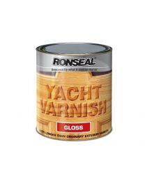 Ronseal YVG500 500ml Exterior Yacht Varnish Gloss