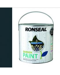 Ronseal RSLGPBLKB25L 2.5 Litre Garden Paint - Black Bird