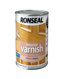 Ronseal RSLIVSBE250 250ml Quick Dry Satin Interior Varnish - Beech