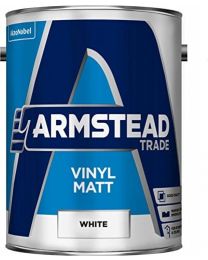 Armstead Trade Vinyl Matt White 5 Litres