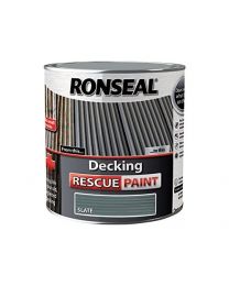 Ronseal RSLDRPS5L 5 Litre Decking Rescue Paint - Slate