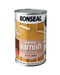 Ronseal RSLINGDO750 750ml Quick Dry Gloss Interior Varnish - Dark Oak