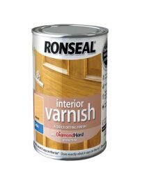 Ronseal RSLIVSBE750 750ml Quick Dry Satin Interior Varnish - Beech