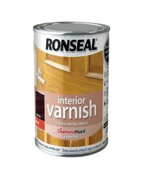 Ronseal RSLINGWN750 750ml Quick Dry Gloss Interior Varnish - Walnut