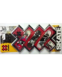 Graffiti Themed - X-Games Fingerboard (Skateboard) 3 Pack - Like Tech Deck