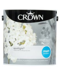 Crown Breatheasy Emulsion Paint - Matt - Spotlight - 2.5L