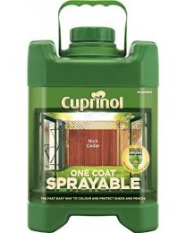 Cuprinol 5L Spray Fence Treatment - Rich Cedar
