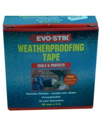 Evo-Stick 50mm x 4m weatherproof tape. Seals & protects