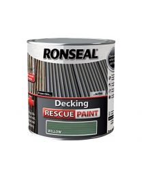 Ronseal DRPW25L 2.5 Litre Decking Rescue Paint - Willow