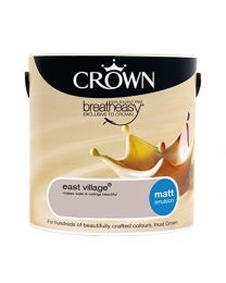 Crown Breatheasy Emulsion Paint - Matt - East Village - 2.5L