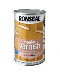Ronseal RSLIVSAS250 250ml Quick Dry Satin Interior Varnish - Ash
