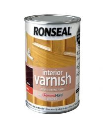 Ronseal RSLINGWN250 250ml Quick Dry Gloss Interior Varnish - Walnut