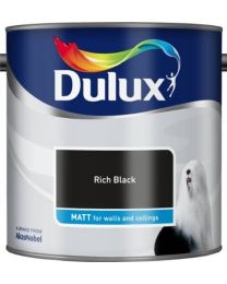 Dulux Matt Rich, 2.5 L - Black