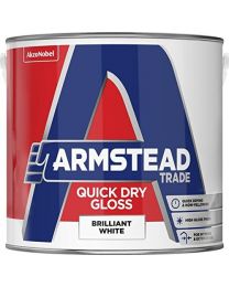 Armstead Trade Quick Dry Gloss 2.5L Brilliant White