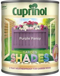Cuprinol CUPGSPP1L 1 Litre Garden Shades Paint - Purple Pansy