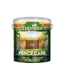Cuprinol LMFCAG6L 6 Litre Less Mess Fence Care - Autumn Gold