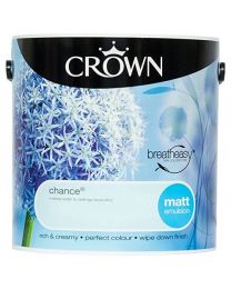 Crown Breatheasy Emulsion Paint - Matt - Chance - 2.5L