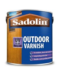 2.5L Sadolin Outdoor Varnish UV Protection Clear (Clear Matt)