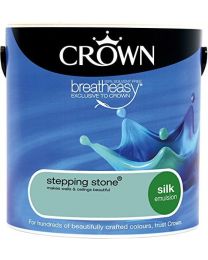 Crown Breatheasy Emulsion Paint - Silk - Stepping Stone - 2.5L