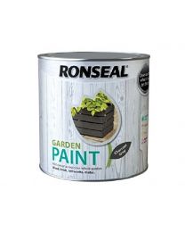 Ronseal RSLGPCG25L Garden Paint Charcoal, Grey, 2.5 Litre